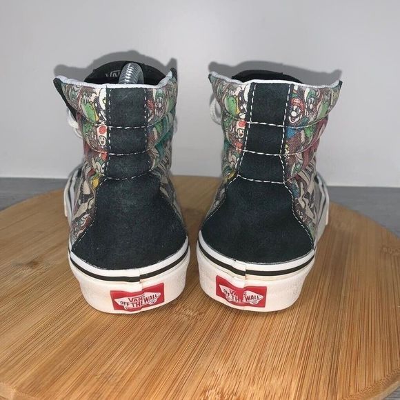 Vans Nintendo X SK8-Hi Reissue Game Over Super Mario Bros Men’s 5 Women’s 6.5 - Picture 6 of 9